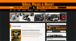 Desktop Screenshot of bikesmusicandmore.com